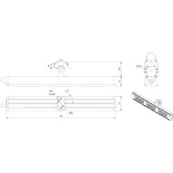 Светильник промышленный SVT-STR-MPRO-Max-119W-30x120 119Вт 17493Лм 5000К IP67