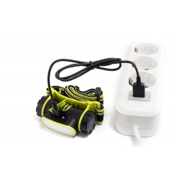 Фонарь LH-190A Cobra налобный, COB диод, 3 режима 190/60/10лм, Li-ion 18650 2200mAh