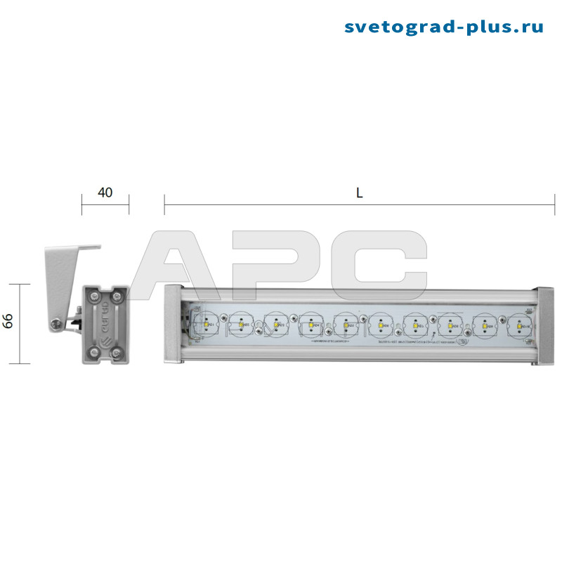GALAD Вега LED-20-Wide/W4000