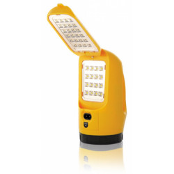 Фонарь LA-1W раскладушка аккумуляторный, 3 режима (3W/24/40 LED)