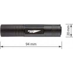 Фонарь T1 алюмин. корпус, светодиод 0.5W, на 1xAA
