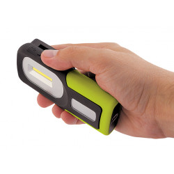 Фонарь OPTIMUS ACCU Pocket 3W COB 3 реж. (50/100лм, красный), крюк/магнит, Li-Ion 1200mA