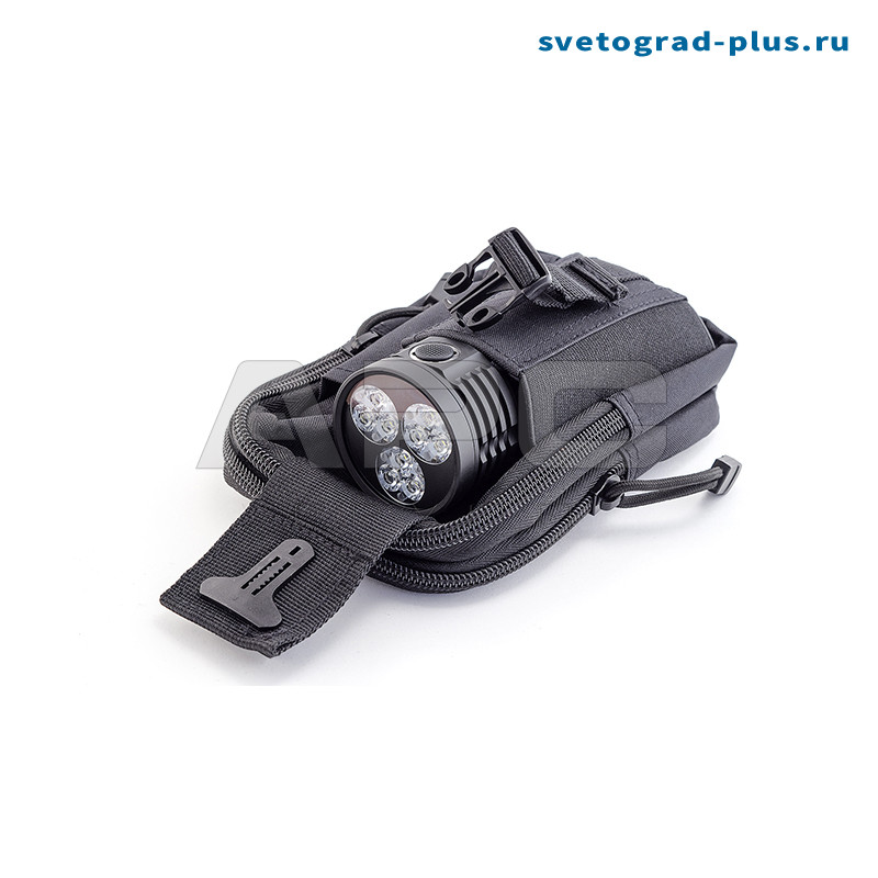 Фонарь YLP G180 Gryphon 9 LED CREE XP-G2 max3200лм, 5 реж.+строб, IPX8, под 3 акк. 18650