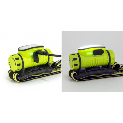 Фонарь LH-195М Cobra Twist налобный, COB диод, 2 реж. 200/60лм, магнит, Li-ion 2200mAh