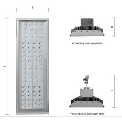 GALAD Стандарт LED-120-ШБ/К50