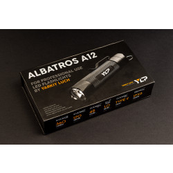 Фонарь T3 v.2 (YLP Albatros A12) CREE XP-G2 360лм, 4реж., клипса, под аккум. 18650/3xAAA