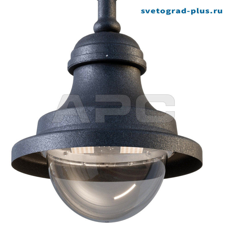 GALAD Кассиопея LED-80-ШО/С1(730/RAL9011/D/0/ORN2/GEN2/Ретро)