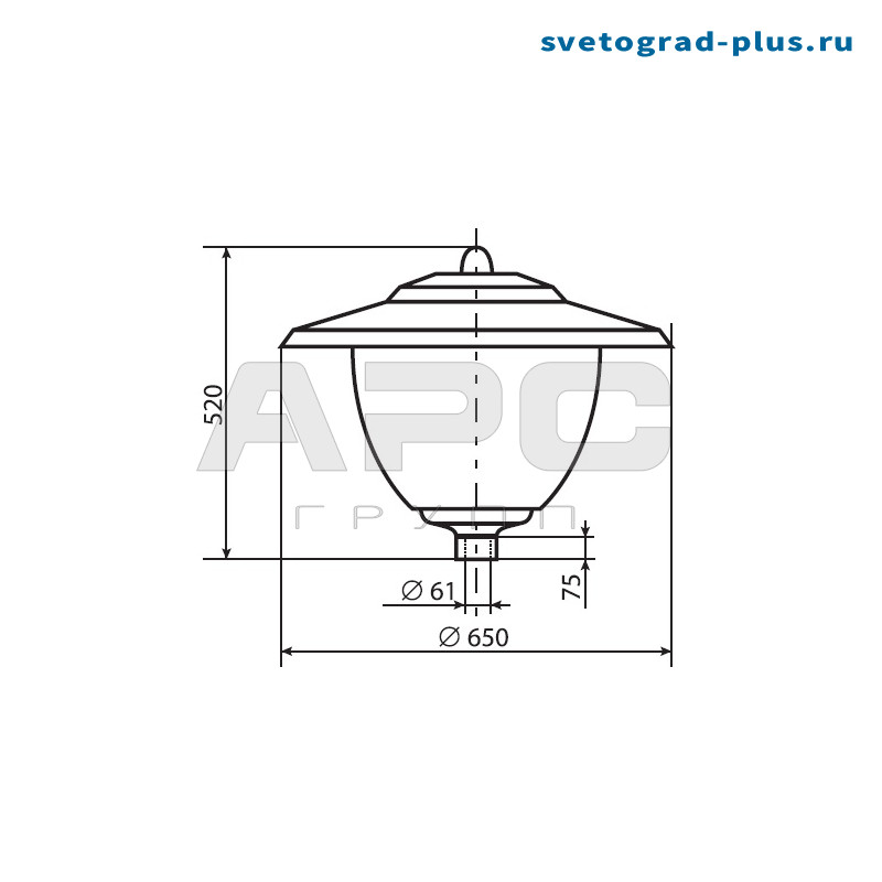 ЖТУ10-70-001 (матовый)