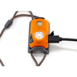 Фонарь LH-085 Mangust налобный CREE XPG2 4000K 85лм+RED, 3 реж., Li-Po 680mAh