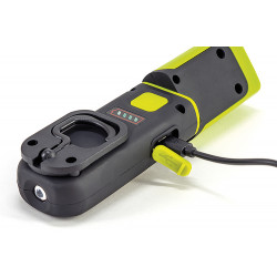 Фонарь OPTIMUS ACCU Pocket Twist 5W COB 100/350лм +SMD 70лм, крюк/магнит, Li-Ion 1200mA