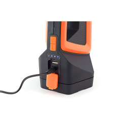 Фонарь S-600 BIZON прожектор CREE 500лм +кемпинг COB 600лм, powerbank,IPX4, Li-Ion 8.8Ah