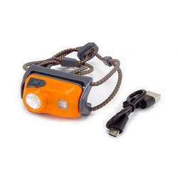 Фонарь LH-085 Mangust налобный CREE XPG2 4000K 85лм+RED, 3 реж., Li-Po 680mAh