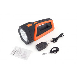 Фонарь S-600 BIZON прожектор CREE 500лм +кемпинг COB 600лм, powerbank,IPX4, Li-Ion 8.8Ah