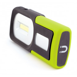 Фонарь OPTIMUS ACCU Pocket 3W COB 3 реж. (50/100лм, красный), крюк/магнит, Li-Ion 1200mA