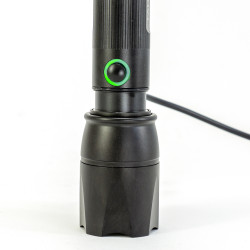 Фонарь F20 Falcon CREE XP-L HI 800лм, 3 режима, аккум. 18650, ЗУ и чехол в компл.