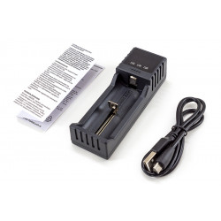 Зарядное устр-во LC-20 д/аккум Li-ion,IMR,LiFePO4,Ni-MH/Cd, выбор тока, LCD диспл., от USB