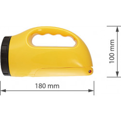 Фонарь LA-1W раскладушка аккумуляторный, 3 режима (3W/24/40 LED)