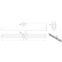 Светильник промышленный SVT-STR-MPRO-Max-155W-30x120 155Вт 23250Лм 5000К IP67