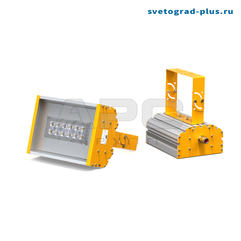 Светильник взрывозащищённый SVT-V-Ex-40W-120-ZG-5000K-CRI70-220VAC-L-N 40Вт 5750Лм 5000К IP66
